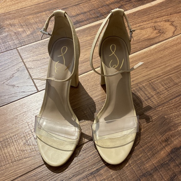 Sam Edelman Yaro Ankle Strap Sandal Heels - Picture 4 of 14